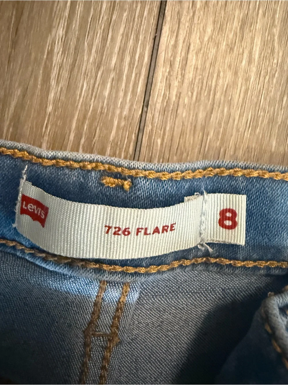 Levi's Light Blue Kids Flare Jeans